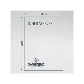 Gamegenic - Protèges Cartes - Standard - Inner Sleeves (100)