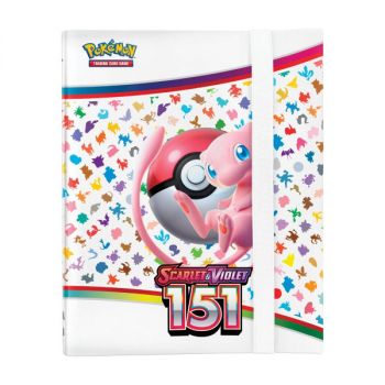 Pokémon - Collection classeur + 4 Boosters - Ecarlate et Violet 151 - [SV03.5 - EV03.5] - FR