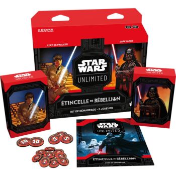 Star Wars Unlimited - Kit de Démarrage Deck - SW Unlimited : Étincelle de Rébellion - FR