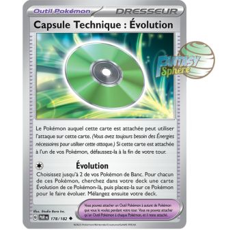 Item Capsule Technique : Évolution - Peu Commune 178/182 - Ecarlate et Violet Faille Paradoxe