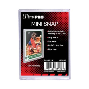 photo Ultra Pro - Protège Carte Rigide - UP Mini-Snap Card Holder - Top Loader (1)