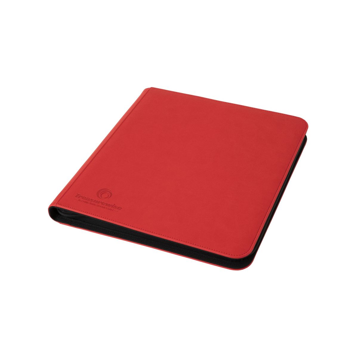 Treasurewise - WiseGuard XL Zip Binder - Rouge/Red (480)