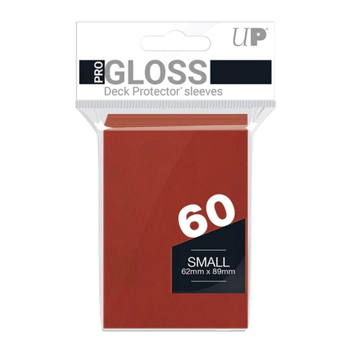 Ultra pro - Proteges Cartes  - Small Rouge (60)